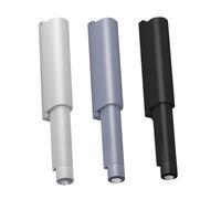 TOBBOMEY 3 pièces Loquet Magnétique pour Armoire Amortisseur Abs Poussée pour Ouverture sans Poignée Réglable pour Placards et Armoires Installation Facile et Sécurisée