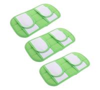 TOBBOMEY 3 Pièces Lot de Serpillières Microfibre Épaisses Absorbantes Compatibles avec Vadrouille Plate à Spray Lavables et Réutilisables pour Nettoyage sans Traces des Sols en Bois