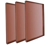 TOBBOMEY 3 pièces Lot de Tapis Déshydratants Silicone Réutilisables avec Cuisson pour Fruits Légumes et Viande Accessoires Cuisson pour Séchoir Fruits et Four