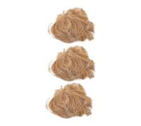 TOBBOMEY 3 pièces Outils Professionnels Allume-feu Naturels Jute Démarreur de Flamme Résistant Intempéries pour Camping Survie et Barbecue Plein Air