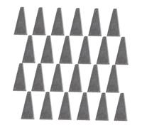 TOBBOMEY 30 pièces Cales Triangulaires Bois avec Poignée pour Renforcement Coin Fendre Bois Petit Dur Outil Portable pour Abattage Arbres et Construction Métallique