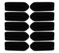 TOBBOMEY 300 Embouts de Crochets en PVC 5 MM pour Panneaux Perforés - Lot de 300 Capuchons de Protection pour Crochets à Griffes - Revêtement Solide pour Panier de Lave-Vaisselle et Usages