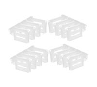 TOBBOMEY 4 ensembles Séparateurs Réfrigérateur Plastique Réglables de Diviseurs Extensibles pour Portes Latérales Organisateur Modulaire pour Classement Alimentaire et Rangement Optimisé