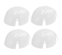 TOBBOMEY 4 pièces Doublure de Casquette Antichoc Légère Protection Intérieure Pratique et Respirante pour Coque de Casque de Sécurité et Casquettes Baseball