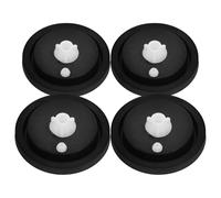 TOBBOMEY 4 pièces Kit Membranes Diaphragmes pour Électrovanne de Machine à Laver Joints Étanches Plastique Accessoires Plomberie pour Alimentation Eau et Réparation Robinet