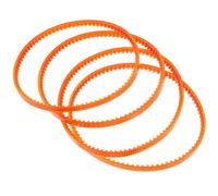 TOBBOMEY 4 pièces Lot de Courroies de Rechange pour Machine à Barbe à Papa Plastique Robuste Petites Ceintures Compatibles avec Machines à Fabriquer Bonbons Remplacement Facile