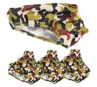 TOBBOMEY 4 pièces Lot de Culottes pour Poupée Lavable et Réutilisable Accessoires Vêtements Poupée Ajustables pour Jeux et Garçon Fille