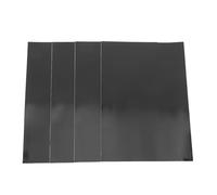 TOBBOMEY 4 Pièces Magnétiques Autocollantes Flexibles Épaisseur Aimants Adhésifs Souples pour Décoration Photos et Bricolage