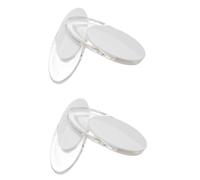 TOBBOMEY 4 Pièces Poignées pour Stores Verticaux Lot de Accessoires pour Rideaux à Enrouleur Design Transparent Facile à Installer pour Stores et Rideaux Romains