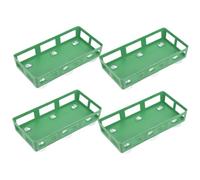 TOBBOMEY 4 pièces Support de Mousse pour Fleurs avec Ventouse pour décoration Voiture de Mariage Cage à Fleurs fraîches pour Arrangements Floraux et cérémonies