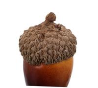 TOBBOMEY 40 Pièces Glands Artificiels Vrac pour Décoration De Saison Faux Glands pour Travaux Manuels Décoration De Récipients Mariage Et Festival Automnal