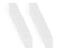 TOBBOMEY 400 pièces Sachets Filtre Thé Jetables Non-tissés Infuseurs Faciles à Fermer pour Thé Vrac Épices et Décocotions Médicinales Filtres Fins pour Maison et Restaurant