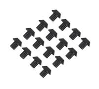 TOBBOMEY 48 pièces Caoutchouc pour Brûleur de Cuisinière à Gaz Antidérapants Compatibles Patins de Remplacement Durables pour Plaque de Cuisson