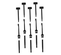 TOBBOMEY 5 Ensembles Kit Excavation Archéologique pour Garçon Fille avec Marteau Ciseau et Pinceau Éducatif Réutilisable pour Fouille de Fossiles de Dinosaures Apprentissage Stem