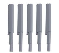 TOBBOMEY 5 pièces Amortisseur Magnétique pour Porte Armoire Système Ouverture Tactile Sans Poignée Tampon Ralentisseur pour Tiroir et Placard Installation Facile Compatible Cuisine et