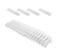 TOBBOMEY 5 Pièces Clôture Miniature Bois Blanc Décoration Micro Paysage pour Jardin de Fées Barrière Miniature pour Maison de Poupée et Aménagement Paysager DIY