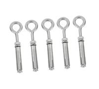 TOBBOMEY 5 pièces Crochets Expansion Acier Inoxydable pour Fixation Murale et Couvercle de Regard Résistants à Eau Usure Adaptés Maçonnerie et Au