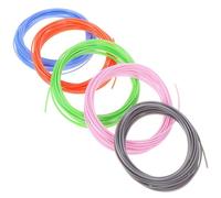 TOBBOMEY 5 pièces Filament Pla pour Stylo Couleurs Multicolores Recharges Flexibles Précises et Durables pour Impression Artistique et Dessin Créatif