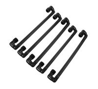 TOBBOMEY 5 Pièces Lot de Raccords pour Arroseur PE avec Filetage Pivotant pour Irrigation Pelouse et Terrain