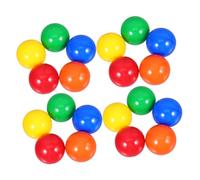 TOBBOMEY 50 pièces Lot de Boules de Tombola Colorées Plastique Ouvertes pour Jeux de Loterie Fêtes et Activités Récréatives