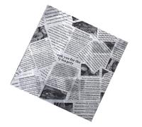 TOBBOMEY 500 Pièces Papier Silicone Anti-graisse pour Snacks et Frites Résistant Chaleur Papier Cuisson Alimentaire pour Maison et Snack Boxes