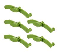 TOBBOMEY 5pièces Outils De Façonnage Branches Plastique Lot de Clips Fixation Plantes Réutilisables Résistants pour Formage Arbres Et Jardinage