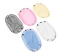 TOBBOMEY 5pièces Rallonges De Barboteuse Coton Pour Bébés Extenseur De Combinaisons Pour Garçons Et Filles Confort Et Praticité Accessoire Pour Tenues Garçon Fille