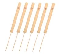 TOBBOMEY 6 Pièces Bird Whistle Toy For Wooden Mini Flute Music Instrument Outdoor Plaything For Social Interaction And Musical Exploration