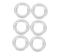 TOBBOMEY 6pièces Anneaux pour Nichoirs De Perroquets Accessoires pour Maisons Oiseaux Remplaçable Et Installation Facile