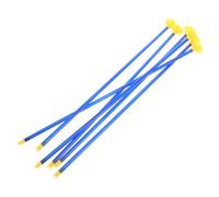 TOBBOMEY 6pièces Flèches à Ventouse pour Garçon Fille De Flèches Colorées De Accessoires De Tir Amusants pour Activités Intérieures Et Extérieures avec Ventouses pour Jeux De