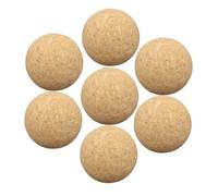 TOBBOMEY 7 pièces Balles De Liège pour Football De Table Accessoires De Jeux De Foot Compactes Et Légères pour Garçons Et Filles
