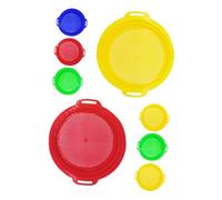 TOBBOMEY 8 Pièces Jouets de Sable extérieur Jouets à l'extérieur pour Enfants