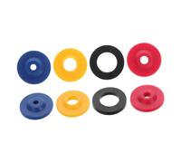 TOBBOMEY 8 pièces Kit Limiteur Débit Silicone avec Joints Étanchéité pour Pommeaux et Tuyaux de Jardin Réducteur Pression Eau Installation Facile Compatible Multiples