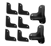TOBBOMEY 8pièces Protection Angle Métal pour Meubles Kit pour Tables Et Escaliers Cache-Angle Décoratif Robuste