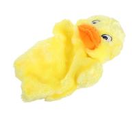 TOBBOMEY à Main Peluche Canard Mignonne pour Garçon Fille Accessoire de Jeu de Rôle et Conte Interaction Parent Garçon Fille pour Activités Imaginatives
