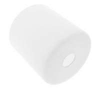 TOBBOMEY Abat Jour Cylindrique Verre Blanc Laiteux Compatible Diffuseur de Lumière Doux pour Suspension et Plafonnier Remplacement pour Lampe Intérieur Éclairage et Uniforme