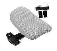 TOBBOMEY Accessoire de Rehausse pour Dossier de Chaise de Bureau Appui Tête Réglable pour Protection Cervicale Coussin de Soutien Ergonomique pour Siège Informatique Installation sans