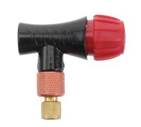 TOBBOMEY Adaptateur Gonflage Alliage Aluminium Tête de Pompe Portable Épaissie Compatible Valves Lend et Accessoire Pratique pour Pompe à Air