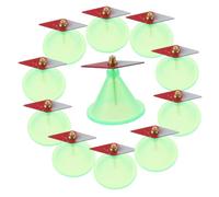 TOBBOMEY Aiguille Magnétique D’Aile Petite Support pour Expériences Scolaires, Instrument Pédagogique Physique pour Collège Et École Primaire, Lot de 16 Pièces Outil D’Initiation Au Magnétisme