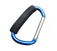 TOBBOMEY Alliage D Aluminium Robuste pour Porte Clés Crochet de Sécurité Multifonction pour Camping Randonnée et Escalade et Résistant Corrosion pour Activités Extérieures