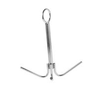 TOBBOMEY Ancres Bateau Inoxydable Griffes Crochet Grappin Marin pour Yachts et Bateaux Prise sans Outil pour Randonnée