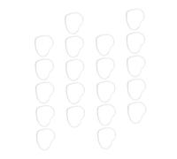 TOBBOMEY Anneaux Attrape-rêves en Macramé Cœur 16 Cm Métal Décoratif DIY 10 Pièces pour Décoration De Couronne De Mariage Et Projets Artisanaux