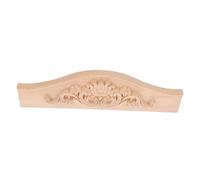 TOBBOMEY Applique Bois Sculpté Bois Massif Style Européen Décoratif pour Meubles Armoires et Lits Ornements Sculpté
