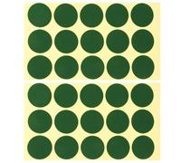 TOBBOMEY Autocollants pour Table de Billard 2 Pièces Marque-Points Verts Ronds en Papier Résistant Compatibles Billard Américain et Snooker Accessoires Précis pour Marquage de Points