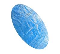 TOBBOMEY Bâche Solaire Piscine Ronde Couverture Isolante Thermique Pliable pour Piscine Autoportée Garçon Fille Protection Poussière et Pluie Facile à Installer
