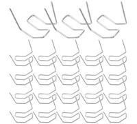 TOBBOMEY Baguettes de Soudure pour Réparation Automobile 100 Agrafes Chauffantes 0,8 MM en Matériaux Solide pour Pare-Chocs