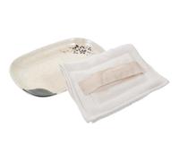 TOBBOMEY Balai à Huile Ménager pour Crêpière Outil à Huiler les Crêpes Plateau Applicateur D'huile Multifonctionnel pour Cuisson, Nettoyage et Entretien des Plaques de Cuisson