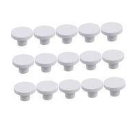 TOBBOMEY Bases De Fragments Corallins en Céramique Accessoires D'aquarium pour Coraux Vivants 15 Pièces Support Stable pour Reproduction sous-Marine