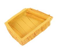 TOBBOMEY Bassin à Nourriture Résine pour Reptiles Bol De Nourriture Et Eau pour Terrarium Accessoire Pratique pour Nourrir Lézards Tortues Et Grenouilles