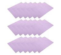 TOBBOMEY Bavoirs Dentaires Jetables 125 Pcs Violet 43X33 CM Compresses Absorbantes pour Manucure et Tatouage Tapis Hygiénique Multifonction pour Soins Bucco-Dentaires et Nail Art
